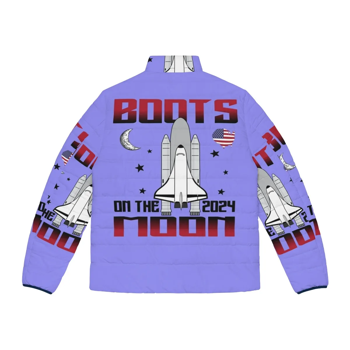 2024 Boots On The Moon Puffer Jacket: Space Force Inspired Outerwear