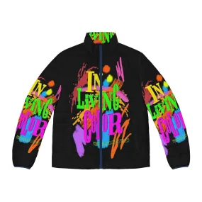 90's Inspired "In Living Color" Puffer Jacket