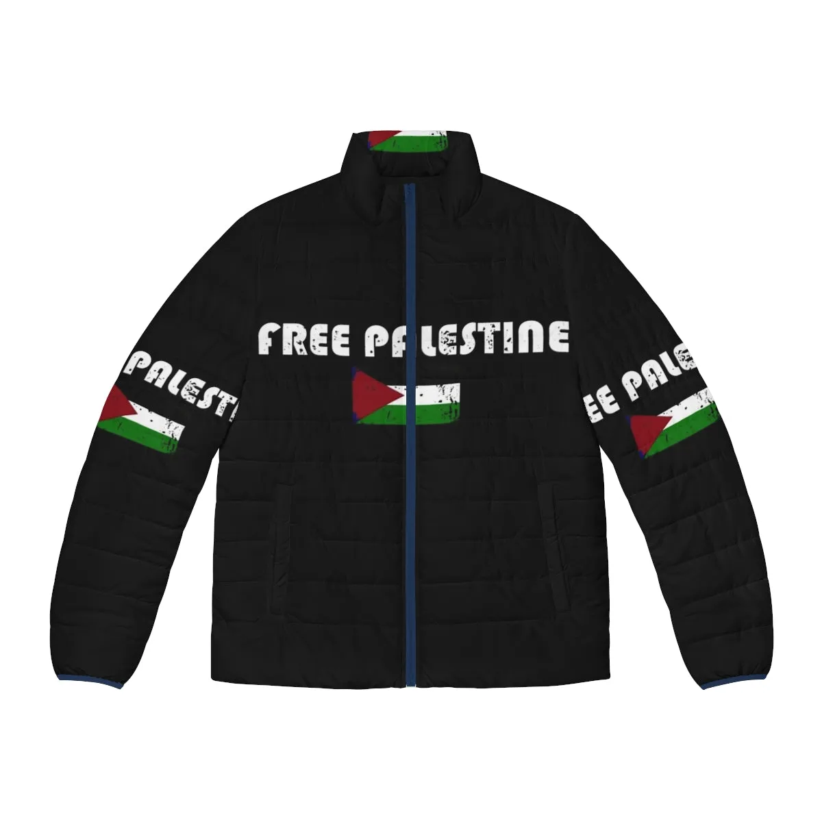 Activist Free Palestine Puffer Jacket 5 - Solidarity with Palestine