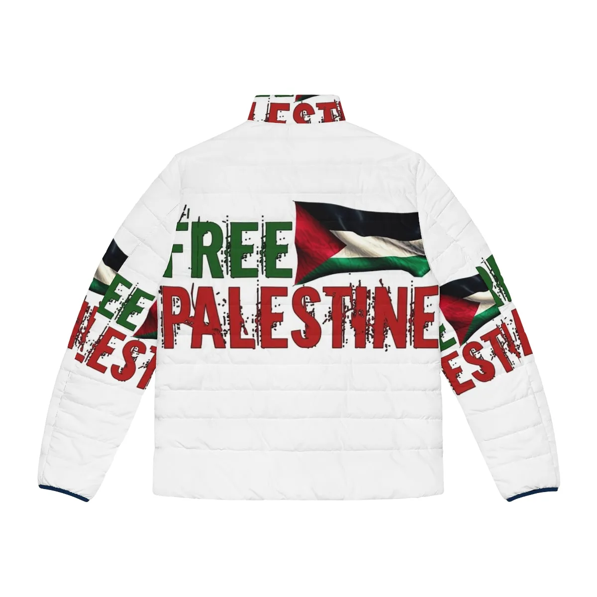 Activist Free Palestine Puffer Jacket 5 - Solidarity with Palestine