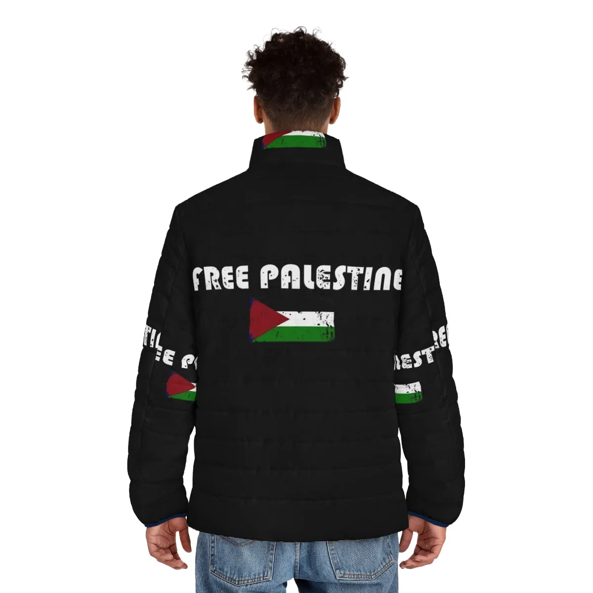 Activist Free Palestine Puffer Jacket 5 - Solidarity with Palestine