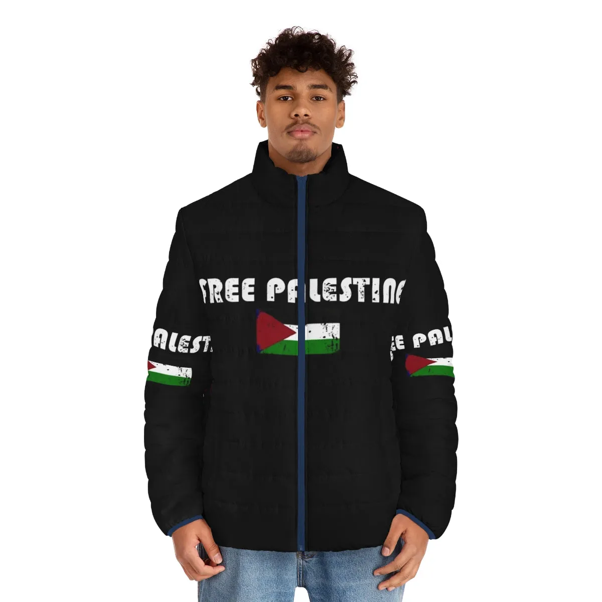 Activist Free Palestine Puffer Jacket 5 - Solidarity with Palestine