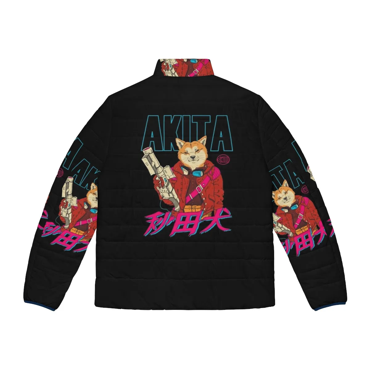 Akita Retrowave Puffer Jacket: Retro Aesthetic for the Modern Adventurer