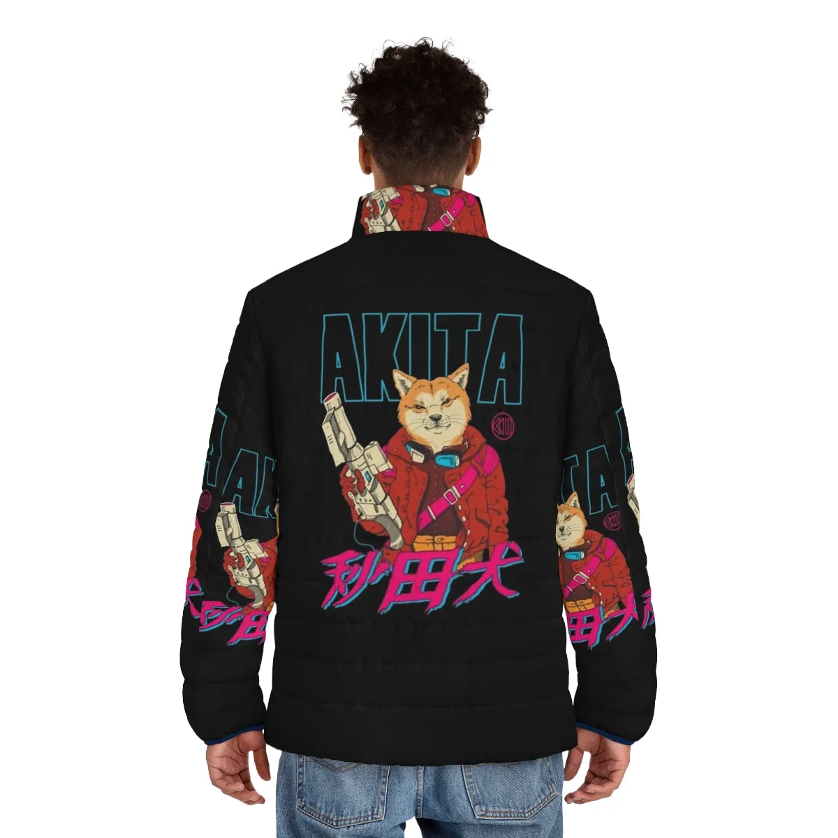 Akita Retrowave Puffer Jacket: Retro Aesthetic for the Modern Adventurer