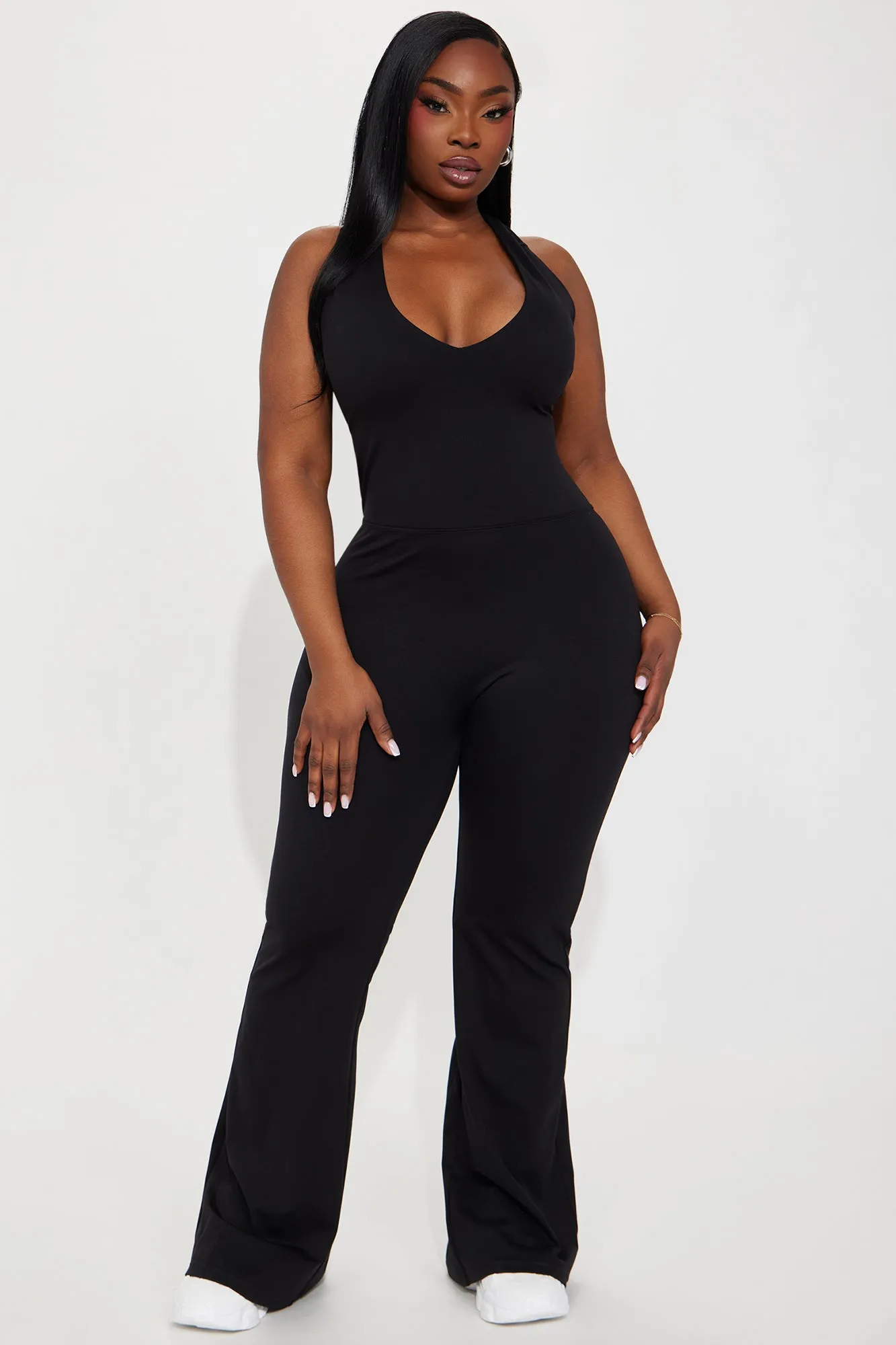 Alexus Active Jumpsuit - Black