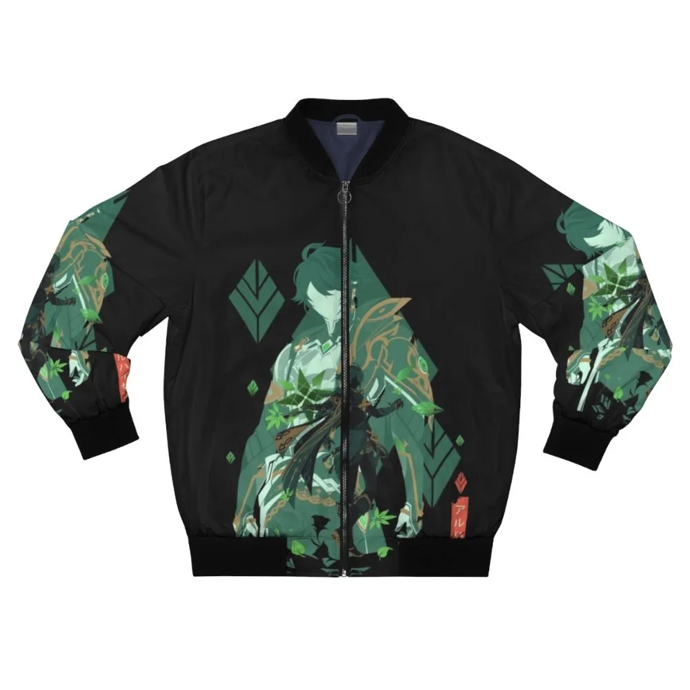 Alhaitham Genshin Impact Bomber Jacket