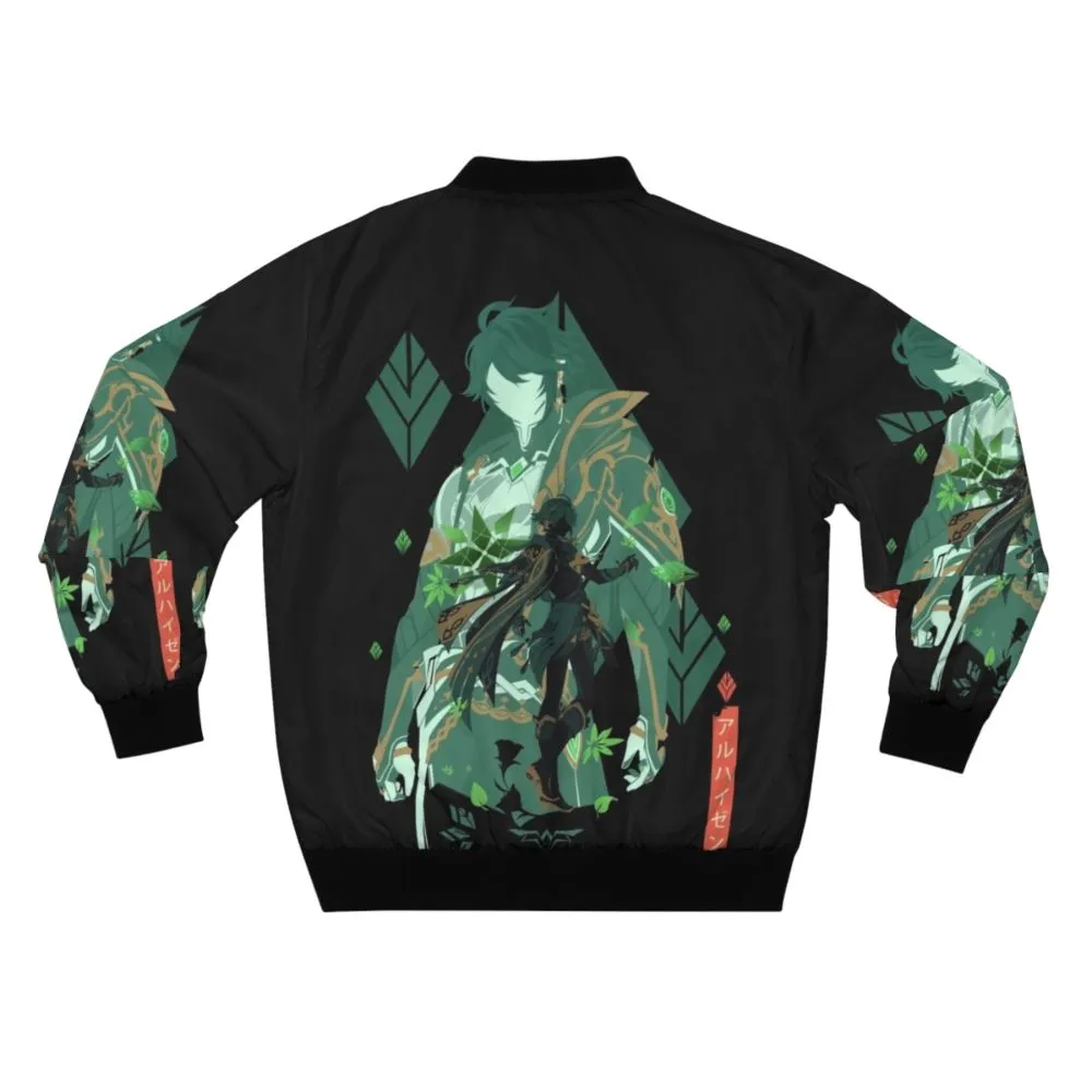 Alhaitham Genshin Impact Bomber Jacket