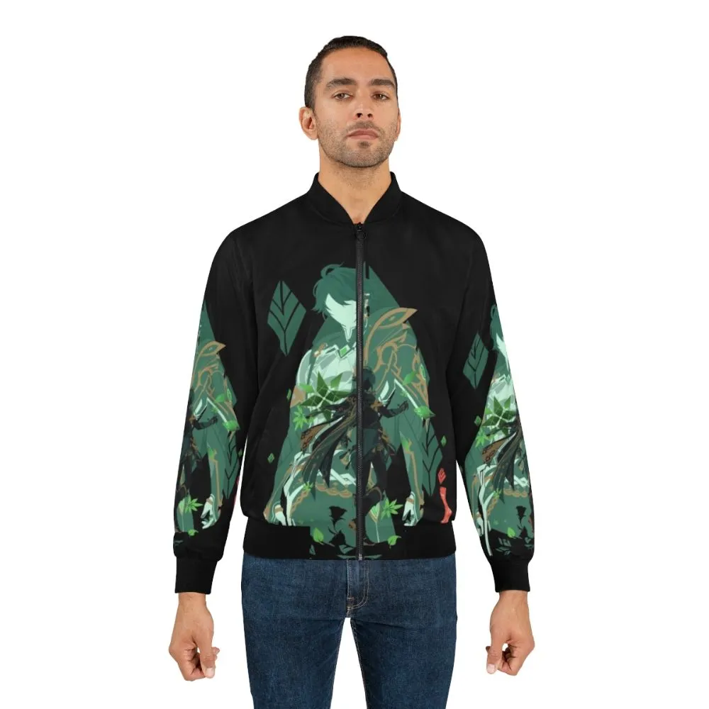 Alhaitham Genshin Impact Bomber Jacket