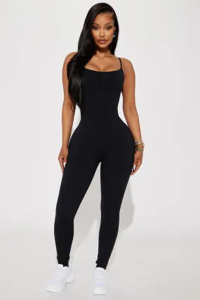 All About Wellness Active Jumpsuit - Black