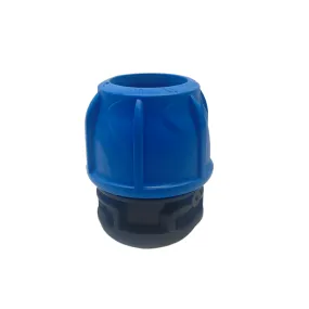 Alprene Metric End Caps for Blueline Poly Pipe