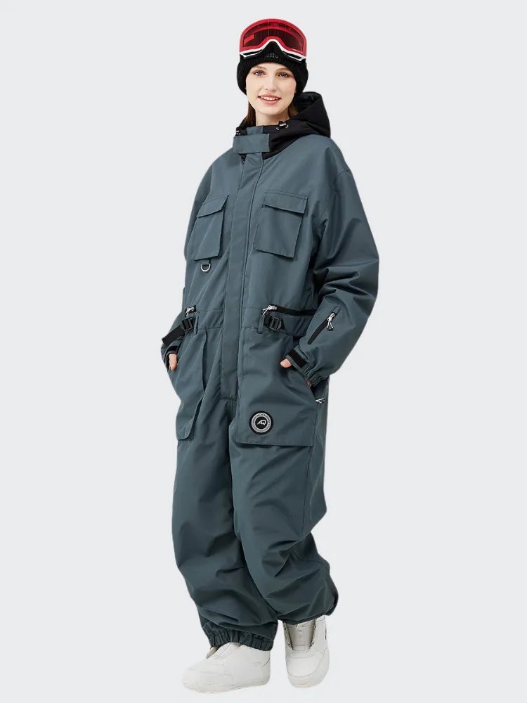 ARCTIC QUEEN Loose Fit Insulated Snow Jumpsuit - Unisex