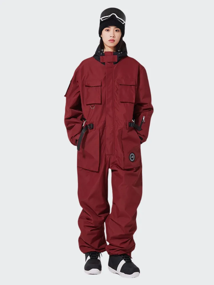 ARCTIC QUEEN Loose Fit Insulated Snow Jumpsuit - Unisex