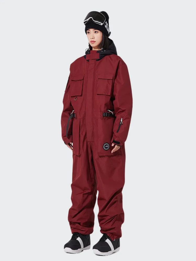 ARCTIC QUEEN Loose Fit Insulated Snow Jumpsuit - Unisex