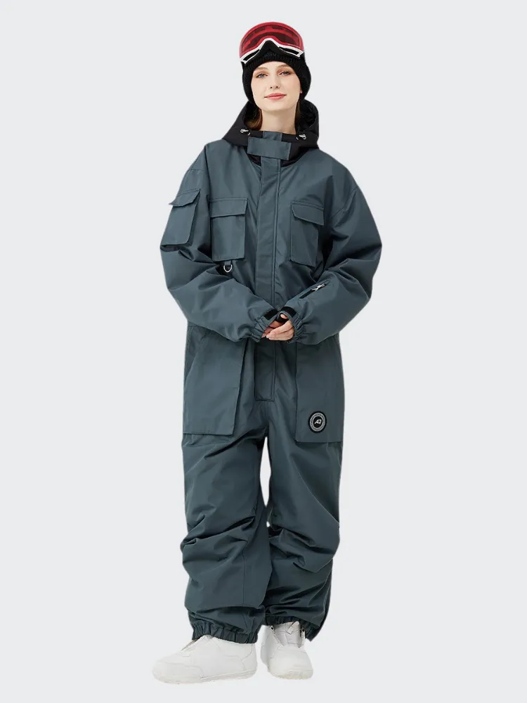 ARCTIC QUEEN Loose Fit Insulated Snow Jumpsuit - Unisex