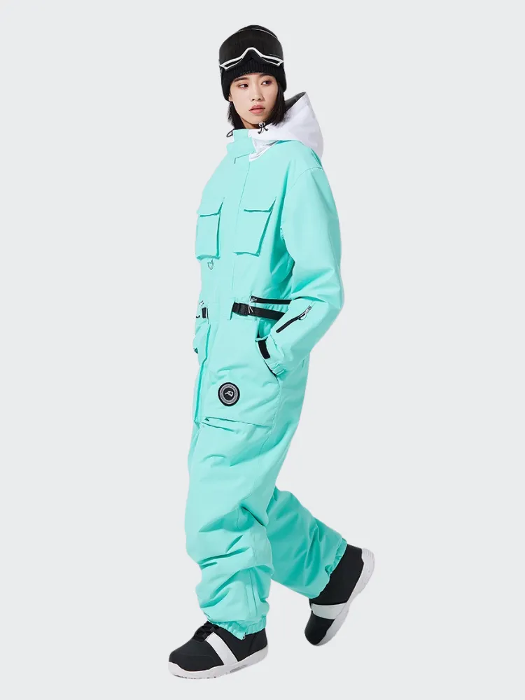 ARCTIC QUEEN Loose Fit Insulated Snow Jumpsuit - Unisex