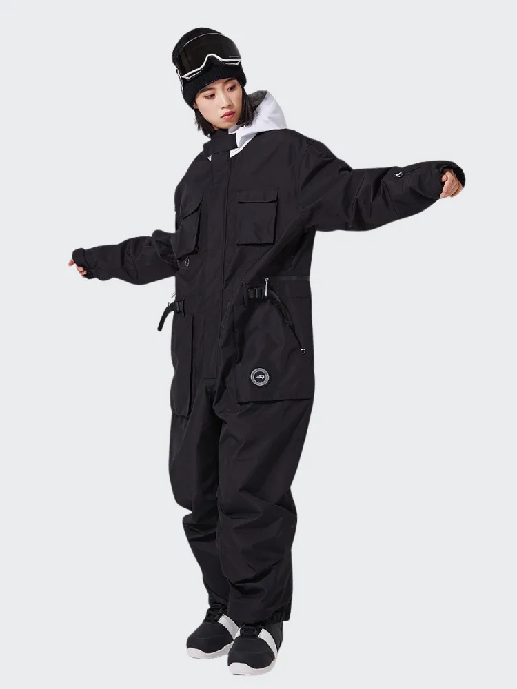 ARCTIC QUEEN Loose Fit Insulated Snow Jumpsuit - Unisex