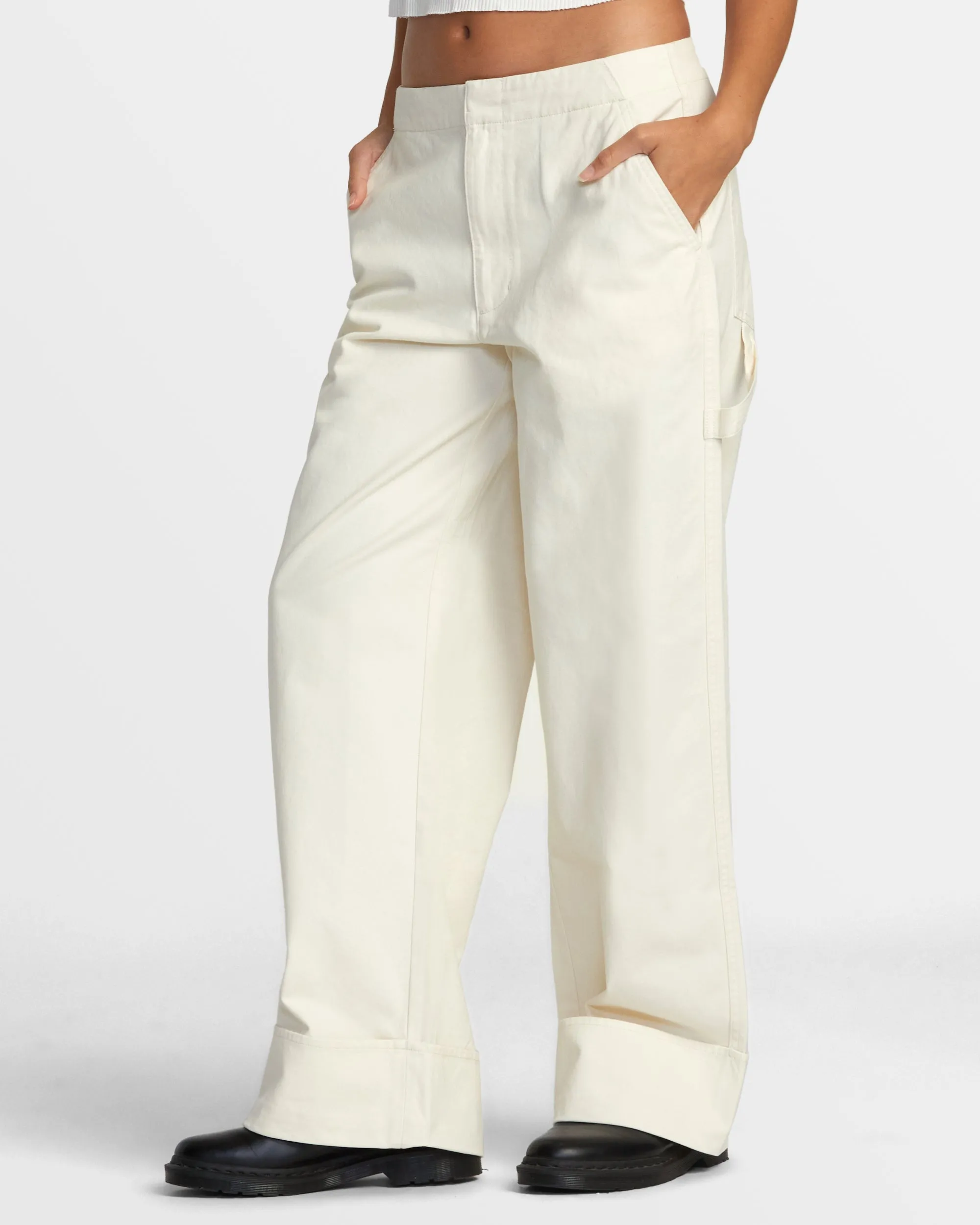 Back Bay Relaxed Fit Pants - Latte