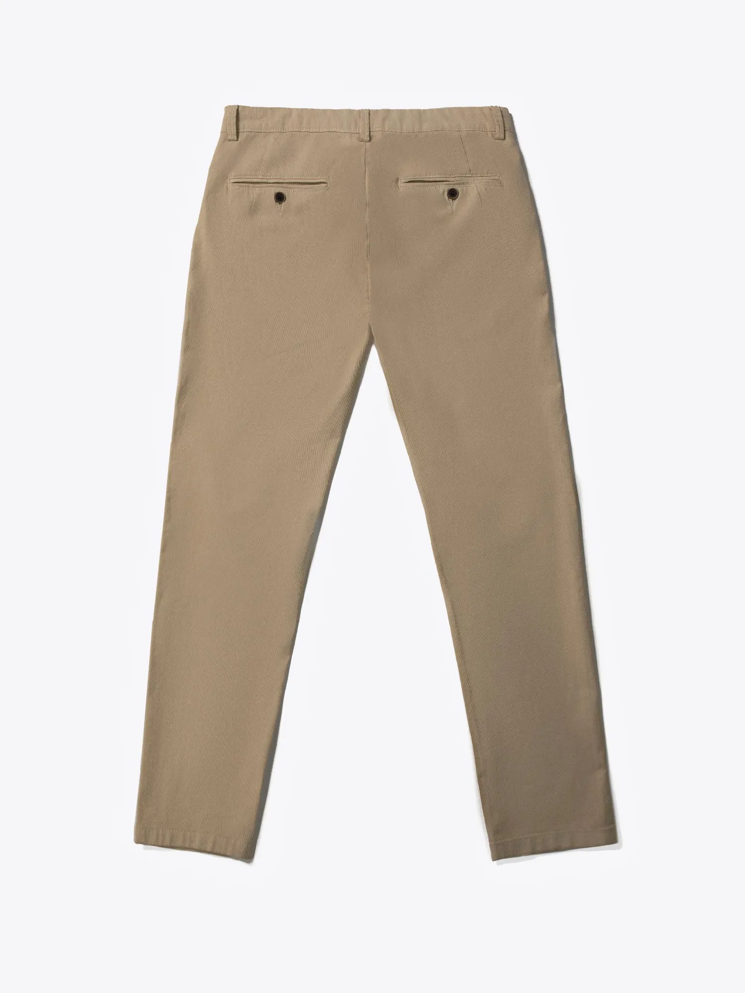 Beige Slim Fit Chino Pants