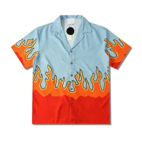 Blue Flames Shirt