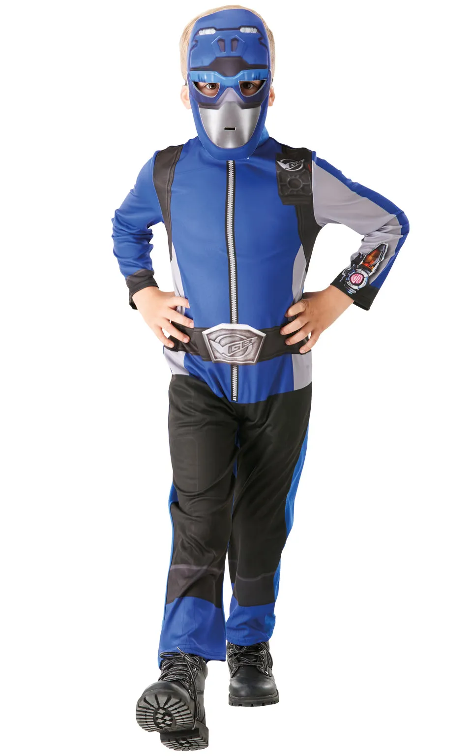 Boys Classic Blue Beast Morpher Power Rangers Superhero Costume