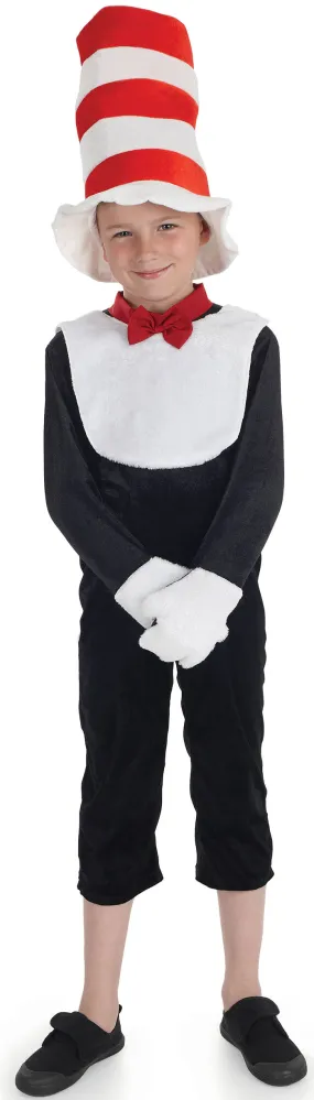 Boys World Book Day Cat in a Hat Childs Costume