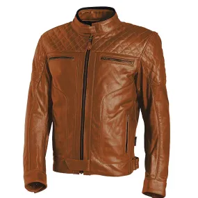 Brown Stylish Leather Motorcycle Jacket