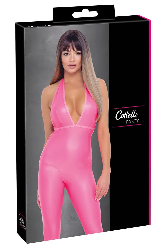 Cottelli Party Pink Jumpsuit