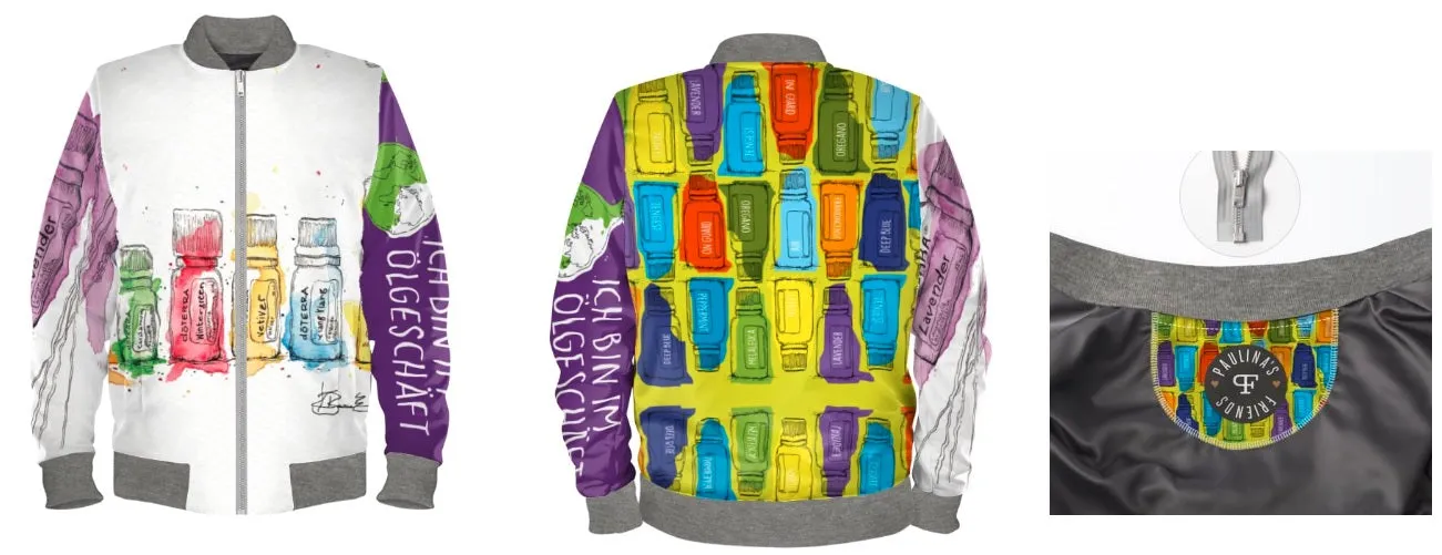 Custom-Designed Colourful Bomber Jacket – #IWearMyself Collection