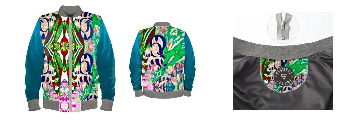 Custom-Designed Colourful Bomber Jacket – #IWearMyself Collection