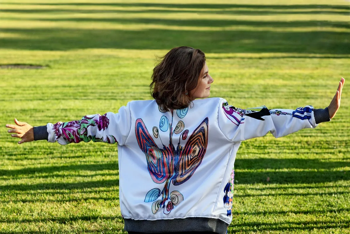 Custom-Designed Colourful Bomber Jacket – #IWearMyself Collection