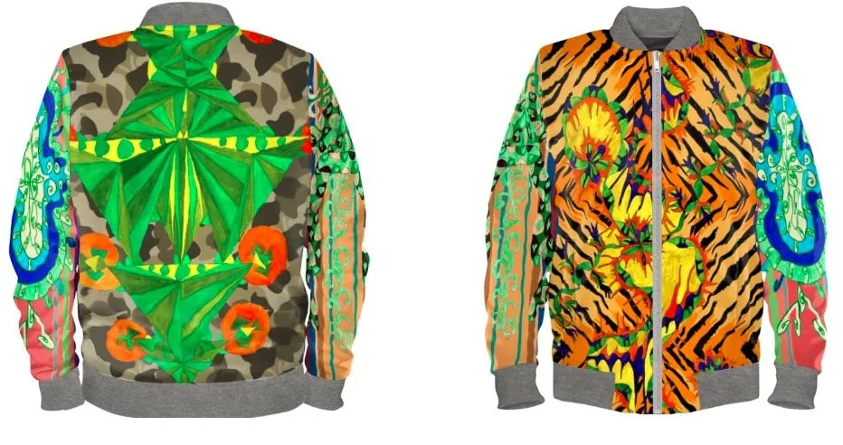 Custom-Designed Colourful Bomber Jacket – #IWearMyself Collection