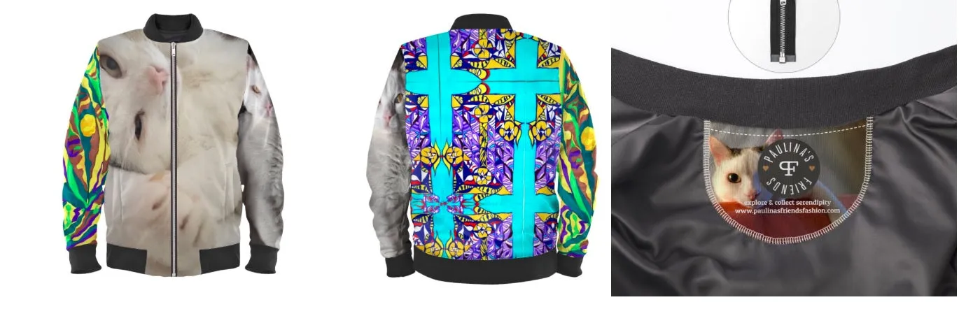 Custom-Designed Colourful Bomber Jacket – #IWearMyself Collection