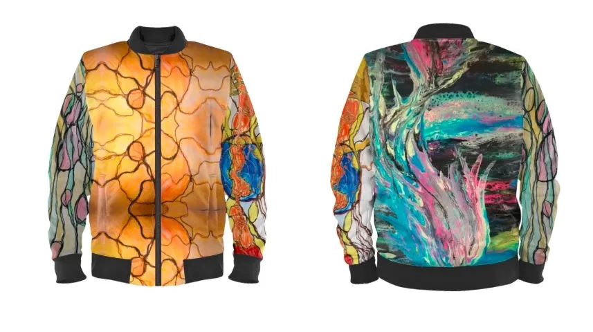 Custom-Designed Colourful Bomber Jacket – #IWearMyself Collection