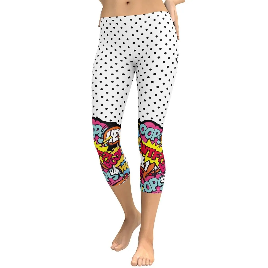 Cutest Pop Art Capris