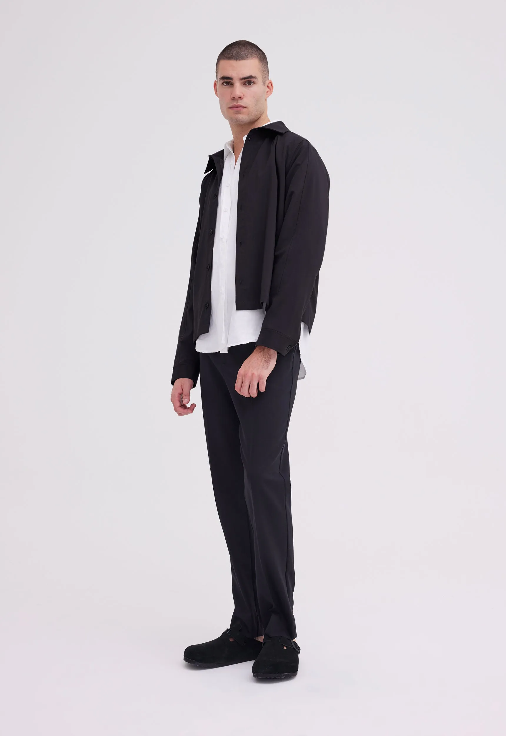 Divvy Merino Wool Jacket - Black