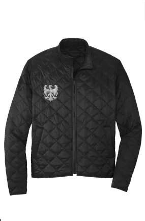 Dragon Foxx™ Men's Black Quilted Full-Zip Jacket