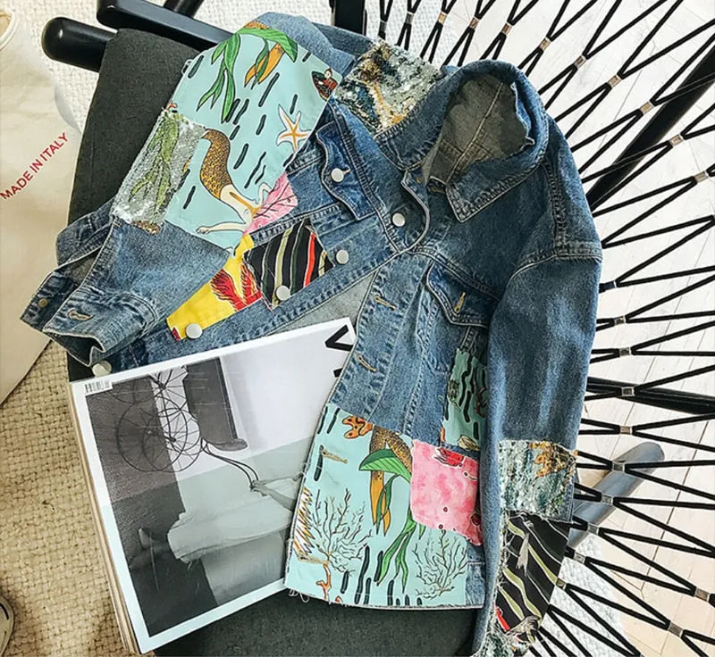 Embroidered Denim Jacket