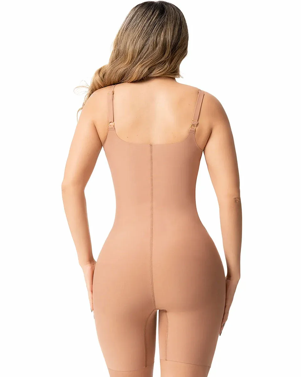 Fajas Sonryse Seamless Jumpsuit Buttlifter Tummy Control Shapewear