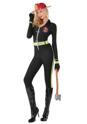 Fired Up Lady Firefighter