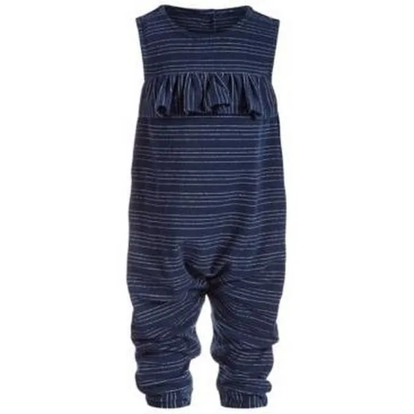 First Impressions Baby Girls Metallic Striped Jumpsuit