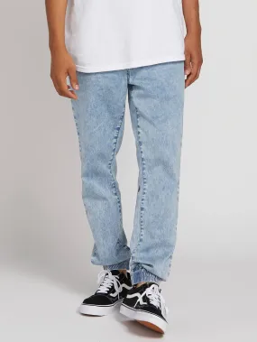 Frickin Slim Jogger Fit Smu Cloud Blue Pants