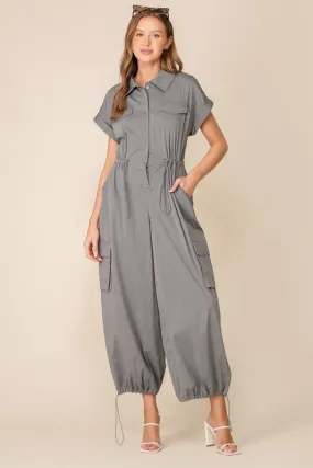 Grey Boiler Jumpsuit