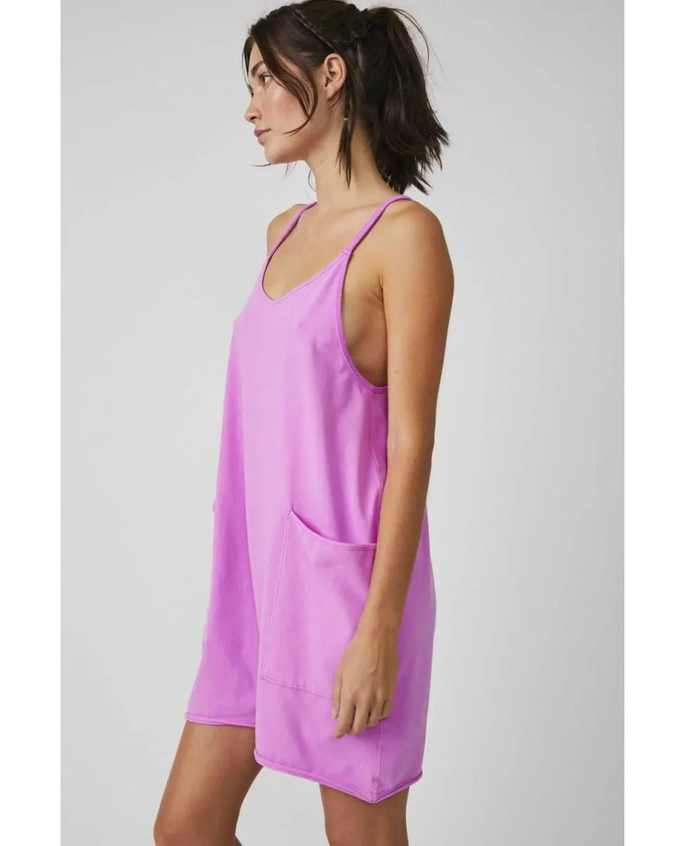 Hot Shot Romper Neon Magenta