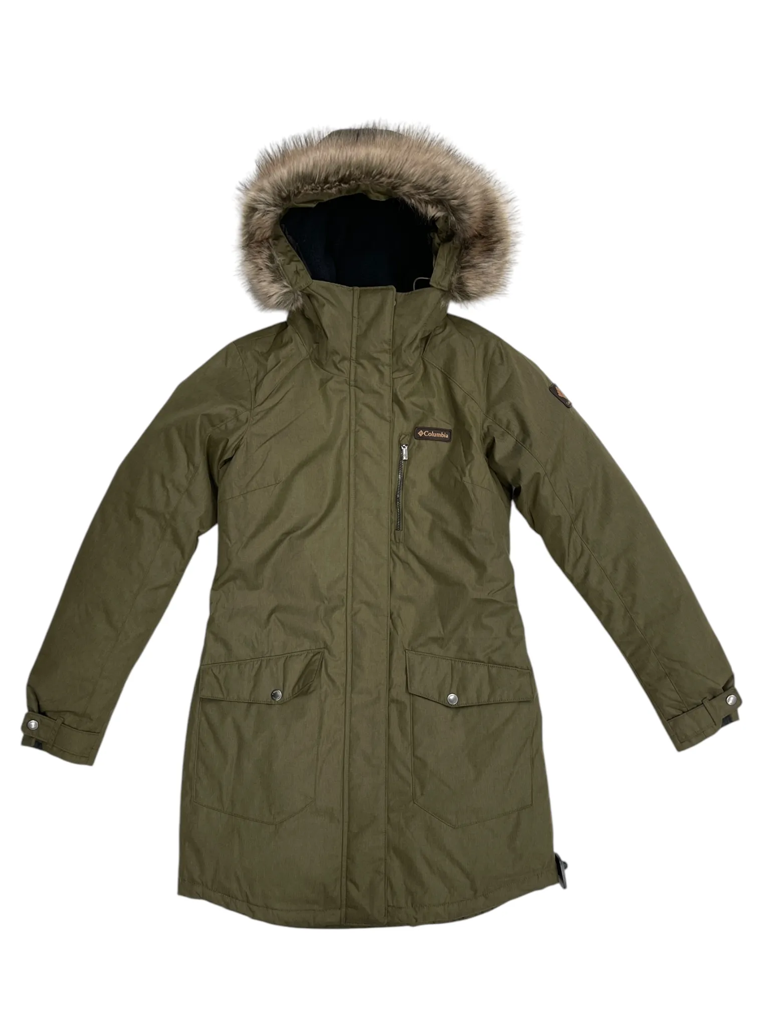 Jacket Puffer & Quilted By Columbia In Green, Size: Xs