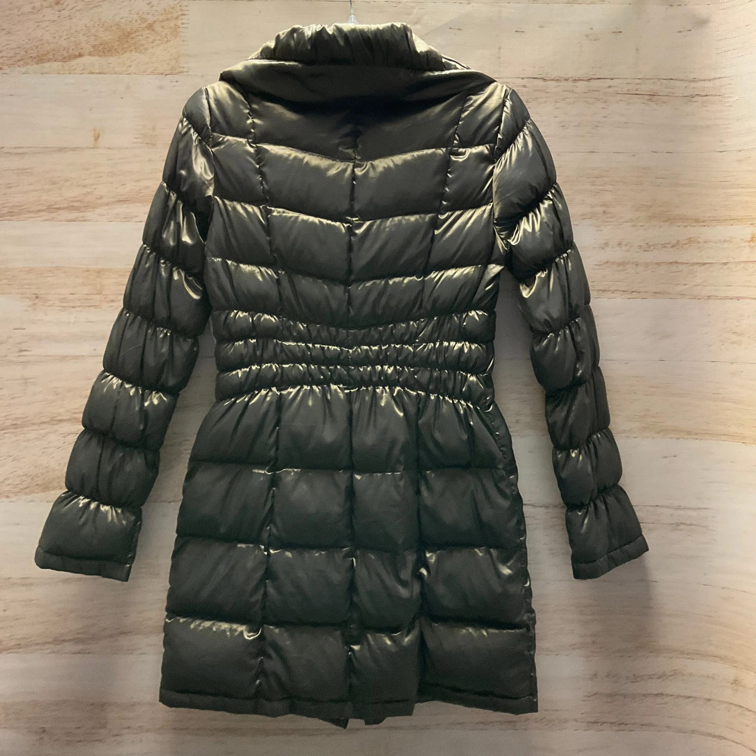 Jacket Puffer & Quilted By Michael By Michael Kors In Green, Size: S