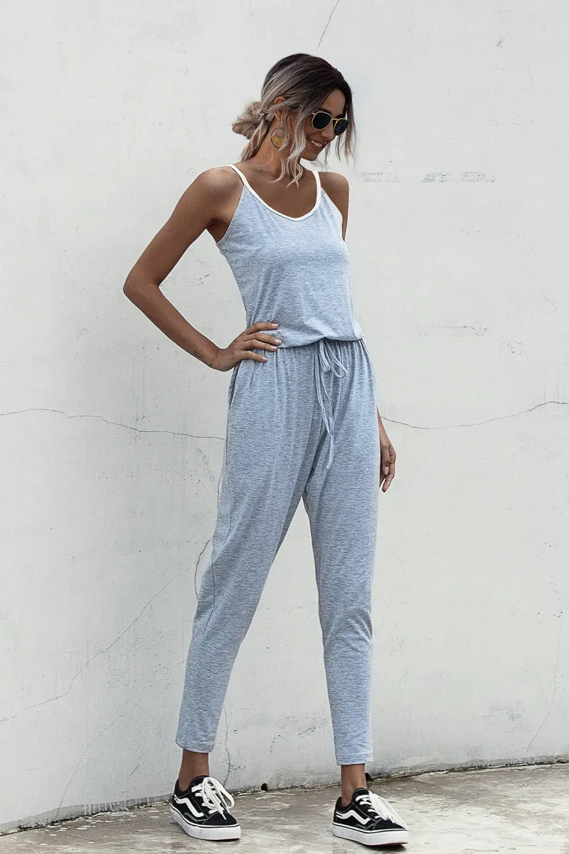 Jaylin Contrast Cami Jumpsuit