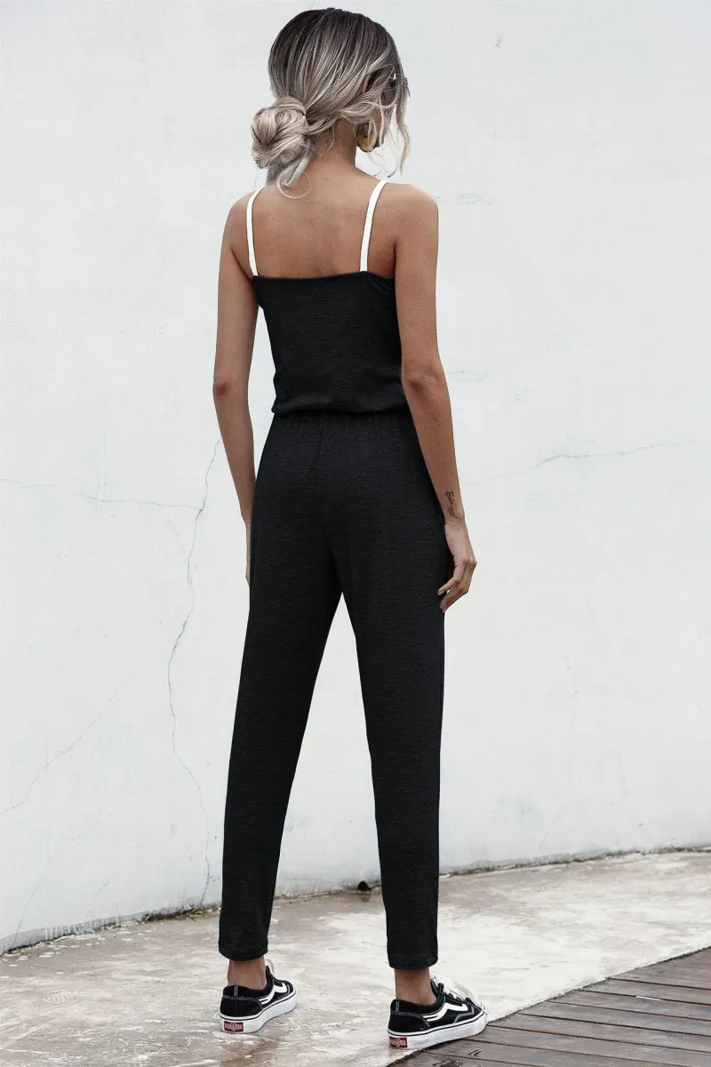 Jaylin Contrast Cami Jumpsuit