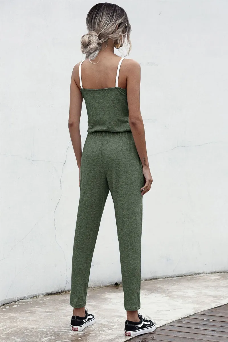 Jaylin Contrast Cami Jumpsuit