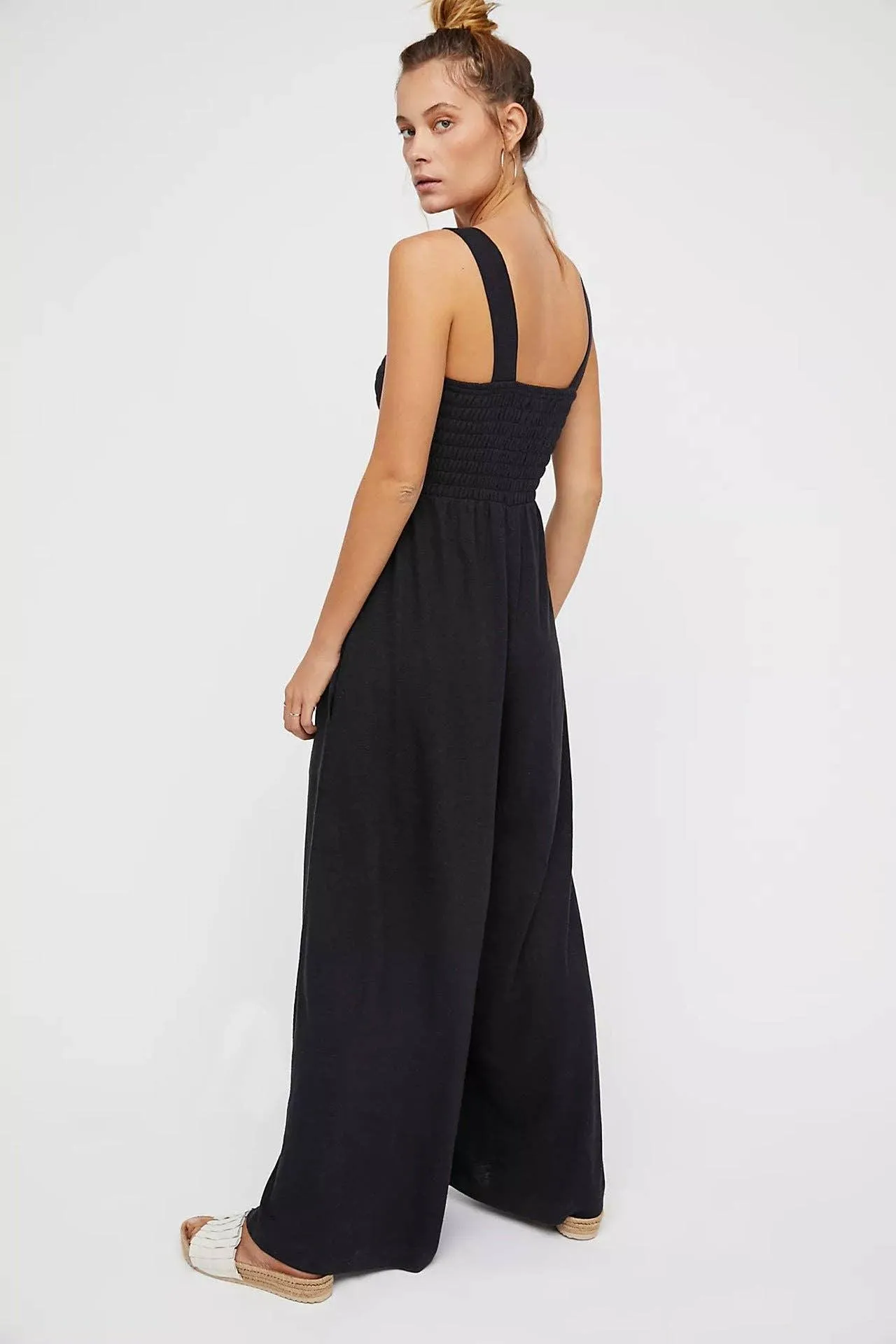 Ladies Strape Wide Leg Jumpsuits GKAX