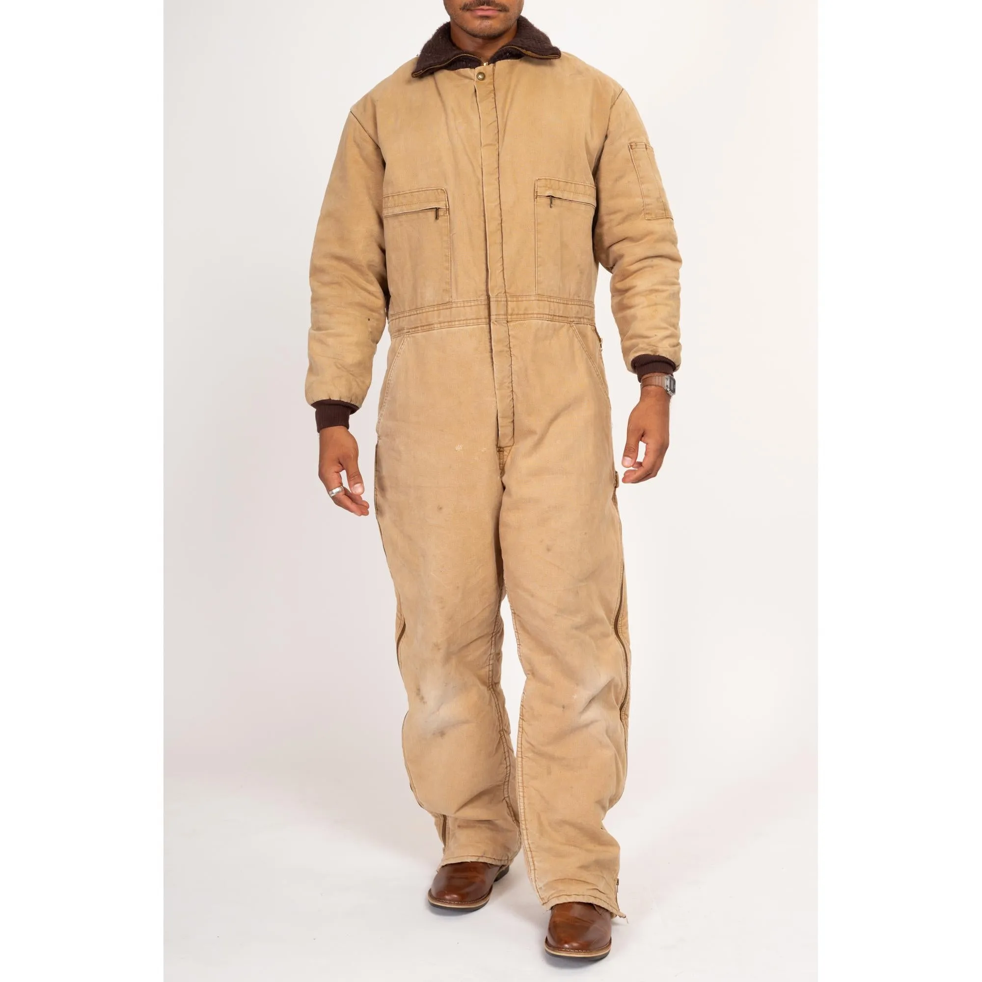 Large 70s Wear Guard Insulated Coveralls